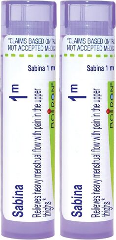 Boiron Sabina 1M Md 80 Pellets for Heavy Menstrual Flow with Pain in The Upper Thighs in Saudi Arabia