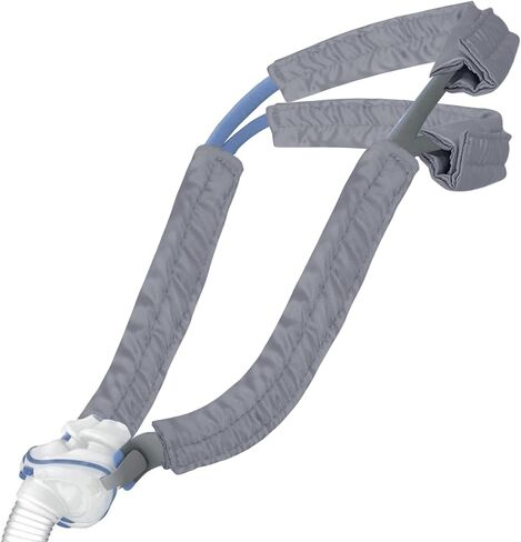 Satin CPAP Strap Covers, CPAP Mask Cover to Fit Airfit P10 Headgear Strap, Universal and Comfort CPAP Headgear Strap Covers, CPAP Hair Protector for Women for Reducing Red Marks (Pink) in Kuwait