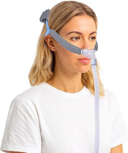 Satin CPAP Strap Covers, CPAP Mask Cover to Fit Airfit P10 Headgear Strap, Universal and Comfort CPAP Headgear Strap Covers, CPAP Hair Protector for Women for Reducing Red Marks (Pink) in Kuwait