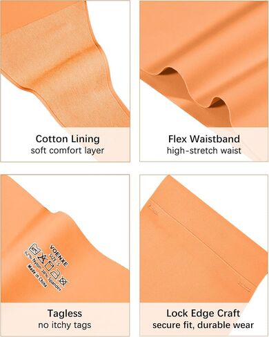 voenxe Seamless Women Underwear Thongs,High Waisted Ladies No Show Panties Line,Invisible Comfy Workout Undies,Soft,5-Pack in Saudi Arabia