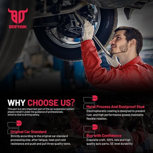 BDFHYK 4pcs Front Inner & Outer Tie Rod Ends Kit Compatible with Honda Odyssey 2005-2010 Replacement for ES800224 ES800226 in Kuwait