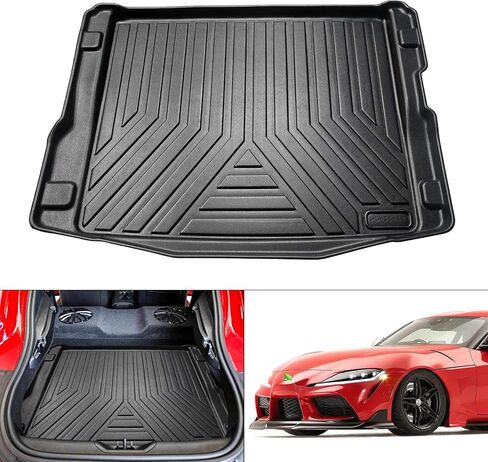 KUST Trunk Cargo Mat for 2025 BMW X3, Rubber Rear Cargo Liner with Backrest Mat for X3 Accessories All Weather Protection Back Seat Protector Cover High Edge in Kuwait