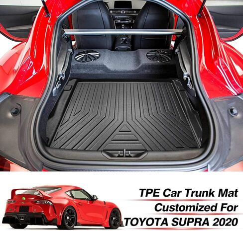 KUST Trunk Cargo Mat for 2025 BMW X3, Rubber Rear Cargo Liner with Backrest Mat for X3 Accessories All Weather Protection Back Seat Protector Cover High Edge in Kuwait