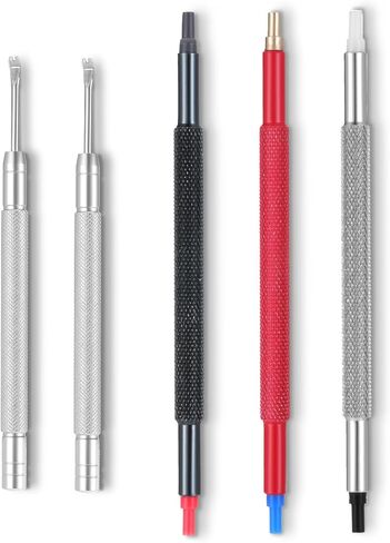 5 Pcs Watch Hands Repair Tool Kit, Stainless Steel Watch Hand Setting Tool, Pusher Set, Pointer Adjustment Tool in Saudi Arabia
