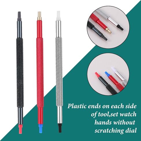 5 Pcs Watch Hands Repair Tool Kit, Stainless Steel Watch Hand Setting Tool, Pusher Set, Pointer Adjustment Tool in Saudi Arabia