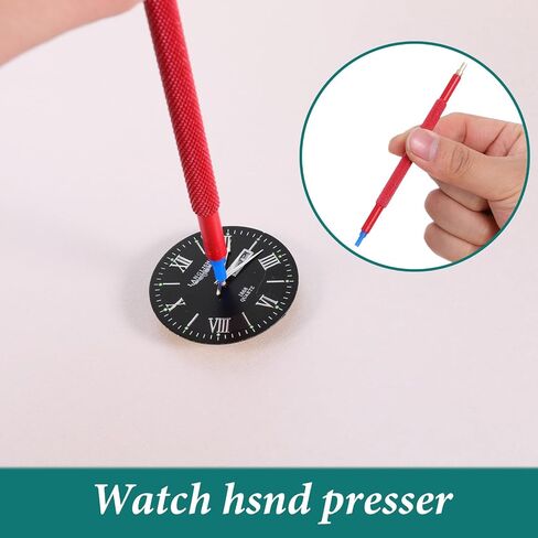 5 Pcs Watch Hands Repair Tool Kit, Stainless Steel Watch Hand Setting Tool, Pusher Set, Pointer Adjustment Tool in Saudi Arabia