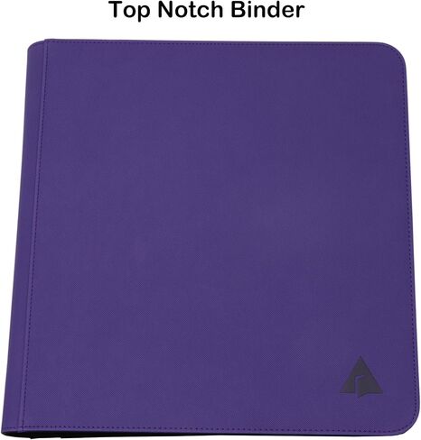 Rayvol Premium 12-Pocket Card Binder - Fits 1104 Trading Cards, Side Loading Ringless Card Collection Album for TCG and Sports Cards in Saudi Arabia