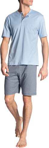 Men's Relaft Choice Supima Cotton Pajama Pant Set ، 41968 ، بلو بلاسيد ، ل. in Kuwait