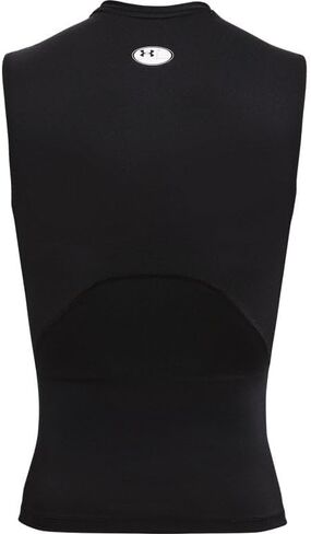 Under Armour Big & Tall HeatGear Armour Comp Sleeveless Black/White 2XT in Saudi Arabia