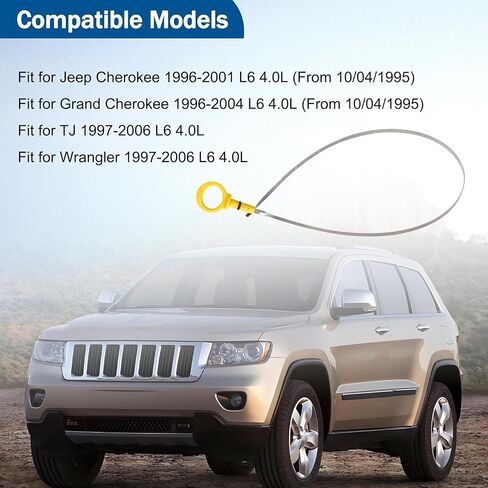 Engine Oil Level Dipstick Fit for Ford Lincoln Edge Taurus Flex MKS MKT MKZ Replacement Stainless Steel Level Dipstick Replace # 917-369 BA5Z6750A in Kuwait