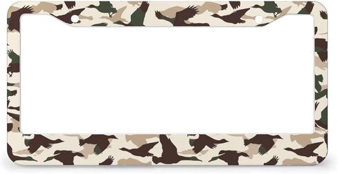 Grunge Skulls عتيقة 2 ثقوب ألومنيوم لوحة ترخيص إطارات 2pcs صلبة الصدأ القوطية القوطية القياسية لوحة رخصة السيارة الولايات المتحدة حامل عالمي للنساء والرجل 12.2x6.3 في in Kuwait