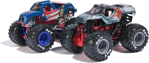 Monster Jam, Marvel Official S.H.I.E.L.D. Monster Truck, Die-Cast Vehicle, 1:64 Scale, Super Hero Kids Toys for Boys Ages 3 and up in Kuwait