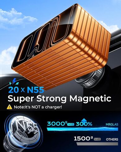 MRGLAS 2025 Upgraded 360° Rotation Vacuum Magnetic Phone Holder Stand,for Magsafe Suction Cup Phone Mount [89+LBS Strongest Suction & Magnetic] Adjustable Swivel Lock, for Your Car/Gym/Mirror/Kitchen in Kuwait