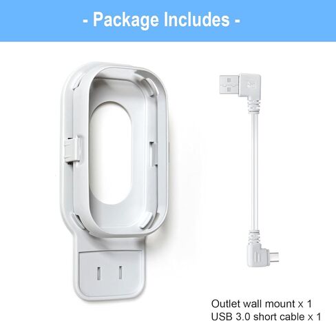 حائط حائط لـ Blink Sync Module 2 ، حامل قوس Mount For Blink Outdoor Camera لا توجد أسلاك في الهواء الطلق في الهواء الطلق والداخلية مع كابل قصير in Saudi Arabia
