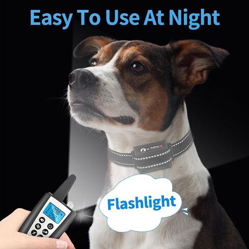 PaiPaitek Bark Collar with Remote, Automatic Bark and Training Collar Combo with Beep, Vibration, Shock, Auto Bark Mode, Up to 3300ft Range Dog Shock Collar for Small, Large and Medium Dogs in Saudi Arabia