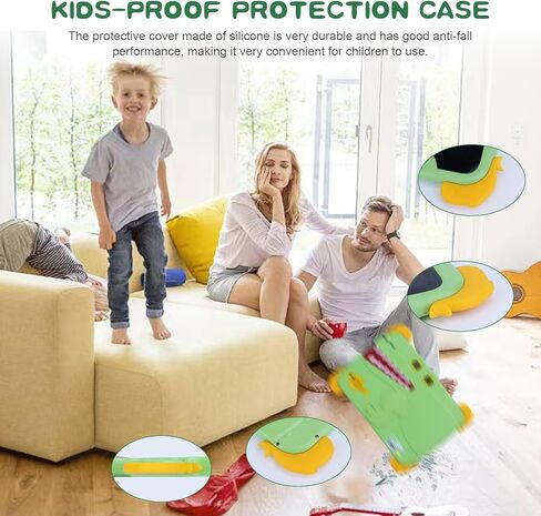 C idea 7 inches Tablet for Kids Age 3-7,Android 13 Kids Tablet, Pre-Installed Learning Educational Apps Todder Tablet, HD IPS Screen for Eye Protection,BT, WiFi, Dual Camera, Gift for Kids (Blue) in Kuwait