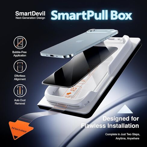 واقي شاشة SmartDevil لـ iPhone 14 Pro 6.1 "، [2022 Dynamic Island متوافق] in Kuwait