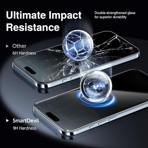 واقي شاشة SmartDevil لـ iPhone 14 Pro 6.1 "، [2022 Dynamic Island متوافق] in Kuwait