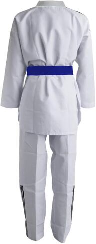 adidas adi-Start Taekwondo Uniform - Black V-Neck - 170 (3) in Saudi Arabia