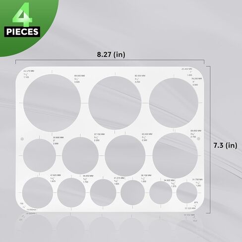 3 Pcs Interior Design Drawing Templates Including a House Floor Plan Template, a Furniture Template and an Interior Design/Kitchen/Bedroom Reusable Stencils for Drawing & Drawing Tools in Saudi Arabia