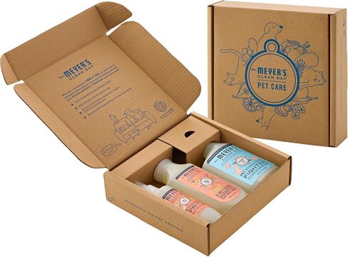 MRS. MEYER'S CLEAN DAY Pet Cleaning Kit, includes Pet Stain & Odor Fighter 28oz and Odor Neutralizer 28oz, Coconut Leaf in Kuwait