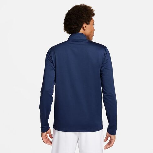 Nike Victory Men Men Dri-Fit 1/2-Zip Top (Light Smoke Gray/Black ، FD5837-077) حجم كبير in Kuwait