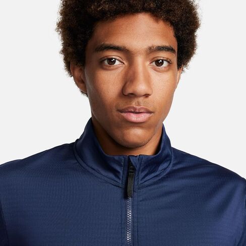Nike Victory Men Men Dri-Fit 1/2-Zip Top (Light Smoke Gray/Black ، FD5837-077) حجم كبير in Kuwait