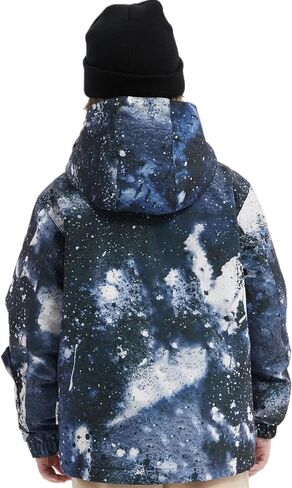 جاكيت BGX Bluemagic للفتيات مقاوم للماء للتزلج على الجليد معاطف شتوية مقاومة للرياح للتزلج على الجليد في الهواء الطلق مع غطاء للرأس in Kuwait