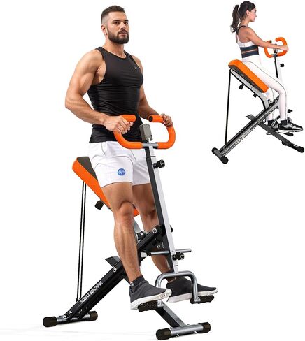 SogesGame Squat Machine for Home, 2 in 1 Squat Rowing Machine, Foldable Leg Training Machine, Squat Trainer for Glutes & Legs Workout in Kuwait