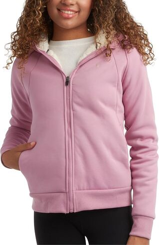 Spyder Women's Sherpa Lined Hoodie Sweatshirt - UPF 50+ Cozy Heavyweight Thermal Waffle Knit Hoodie for Women (Sizes: S-XL) in Kuwait