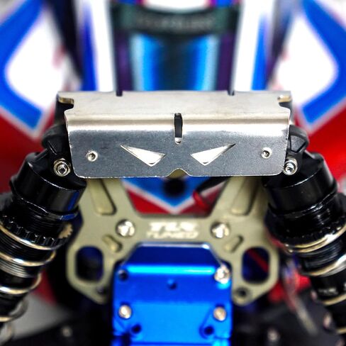 Titanium Alloy Shock Cap Protector for Arrma 1/8 Typhon 6S, 2MM Thick Durable Guards Anti-Collision Cap 6S AR330492, TC4 Alloy RC Shock Cap Protector & Shock Standoff Upgrades Parts in Kuwait