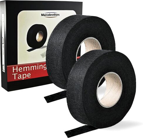 Hemming Tape - 3/4 INCH x 32 Yards - Extra Strong - Iron-On Hem Tape Adhesive - 60GSM Hemming Tape for Pants, Iron Hem Tape No Sew, Washable Hem Adhesive Tape (White, 32 Yard X 1 Roll) in Saudi Arabia