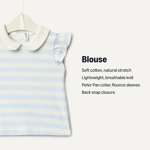 Amazon Essentials X Sofia Grainge Toddlers و Baby Girls Short Sleeve ، حزمة 2 in Kuwait