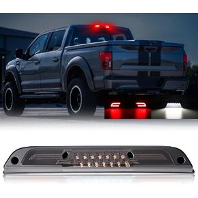 3rd Third Brake Lights Compatible with F150 2015-2020/for F250 F350 F450 2017-2020/for Ranger 2019-2020/for Maverick 2021-2023 Center High Mount Stop LED Light(Smoke Len) in Kuwait
