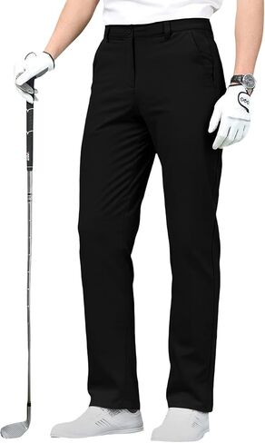 Mens Golf Pants Lightweight Quick Dry Hiking Pants 30"/32"/34" Stretch Breathable Work Pants Waterproof Casual Trousers in Kuwait