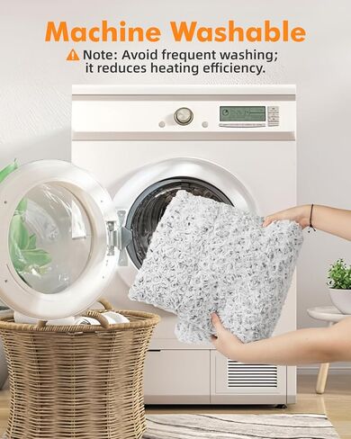 Self Warming Cat Bed 24 x 18 in - Dogs Cat Beds for Indoor Outdoor, Machine Washable, 3cm/1.18in Thickened Pet Heating Pad for Cats & Dogs, Double Side Premium Soft in Kuwait