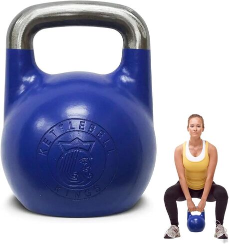 Kettlebell Kings | Competition Kettlebell Weights (8-48 KG) For Women & Men | Designed For Comfort in High Repetition Workouts | Superior Balance For Better Workouts in Kuwait