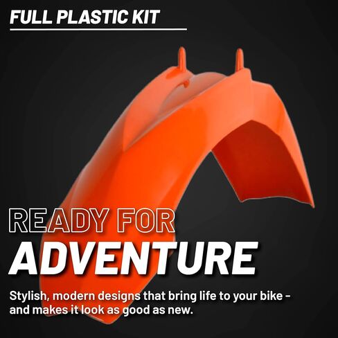 Polisport Motocross (MX) Replica Plastic Kit for KTM SX 85 (2006-12) – OEM Quality, Durable, Flexible & Perfect Fit – Orange in Kuwait