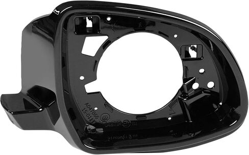 Jaronx متوافق مع إطار الإسكان Side Mirror Side BMW X3 F25 2014-2016/X4 F26 2014-2017/X5 F15 2014-2018/X6 F16 2014-2019 ، إطار غطاء السائق السوداء السوداء الداعمة لـ BMW 51167327911 in Kuwait