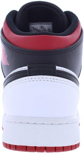 Jordan 1 Mid Baby/Toddler Shoes (DQ8425-104, White/Wolf Grey/Midnight Navy) Size 4 in Kuwait