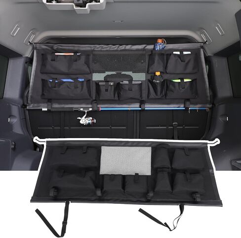 Vehicle Pet Divider Car Dog Barrier Net Pet Rear Safety Mesh Cargo Isolation Net Fence Compatible with Ineos Grenadier 2020-2024 Trunk Safety Isolation Protection net in Kuwait