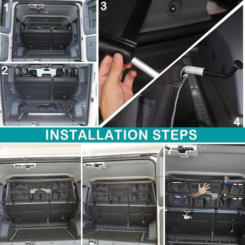 Vehicle Pet Divider Car Dog Barrier Net Pet Rear Safety Mesh Cargo Isolation Net Fence Compatible with Ineos Grenadier 2020-2024 Trunk Safety Isolation Protection net in Kuwait