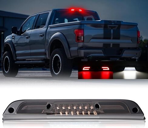 3rd Third Brake Lights Compatible with F150 2015-2020/for F250 F350 F450 2017-2020/for Ranger 2019-2020/for Maverick 2021-2023 Center High Mount Stop LED Light(Smoke Len) in Kuwait