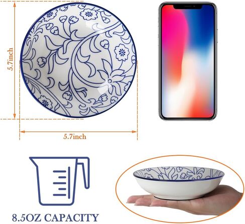 HAPPY KIT 2pcs Little Cat Bowls,5Inch Cat Food Bowl for Indoor Cats,Cute Kittens Plate/Dish/Dishes Set with Non-Slip Relief of Whisker Fatigue for Kitten - Microwave and Dishwasher Safe in Kuwait