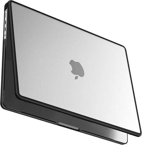BlueSwan Matte Case for MacBook Pro 14 2025 2024-2021 M4 M3 M2 M1 Pro/Max, Compatible A3401 A3112 A2992 A2918 A2779 A2442, Hard Shell Protective Cover, Space Black Clear in Saudi Arabia