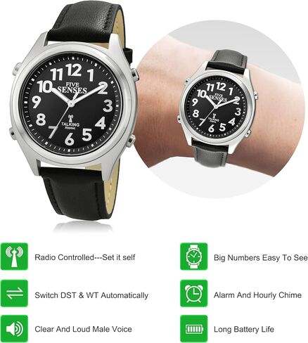 خمسة حواس نتحدث الذرية مشاهدة كبار السن الرجال نساء بصوت عال يتحدثون الصوت المنبه لضعف بصري in Kuwait