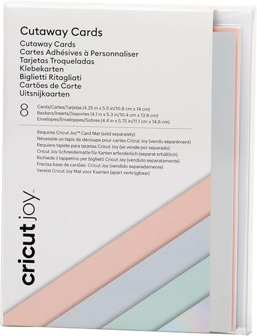 Cricut Joy ، بطاقات Cutaway المحايدة صغيرة (حزمة 2) in Kuwait