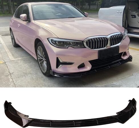 مفسد شفة الشفة الأمامية ل BMW 3-Series G20 G28 BASE 2019 2020 2021 2022 (مظهر ألياف الكربون) in Saudi Arabia