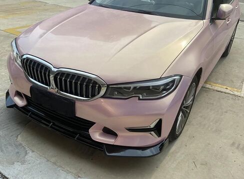 مفسد شفة الشفة الأمامية ل BMW 3-Series G20 G28 BASE 2019 2020 2021 2022 (مظهر ألياف الكربون) in Saudi Arabia