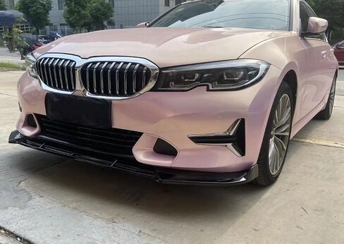 مفسد شفة الشفة الأمامية ل BMW 3-Series G20 G28 BASE 2019 2020 2021 2022 (مظهر ألياف الكربون) in Saudi Arabia